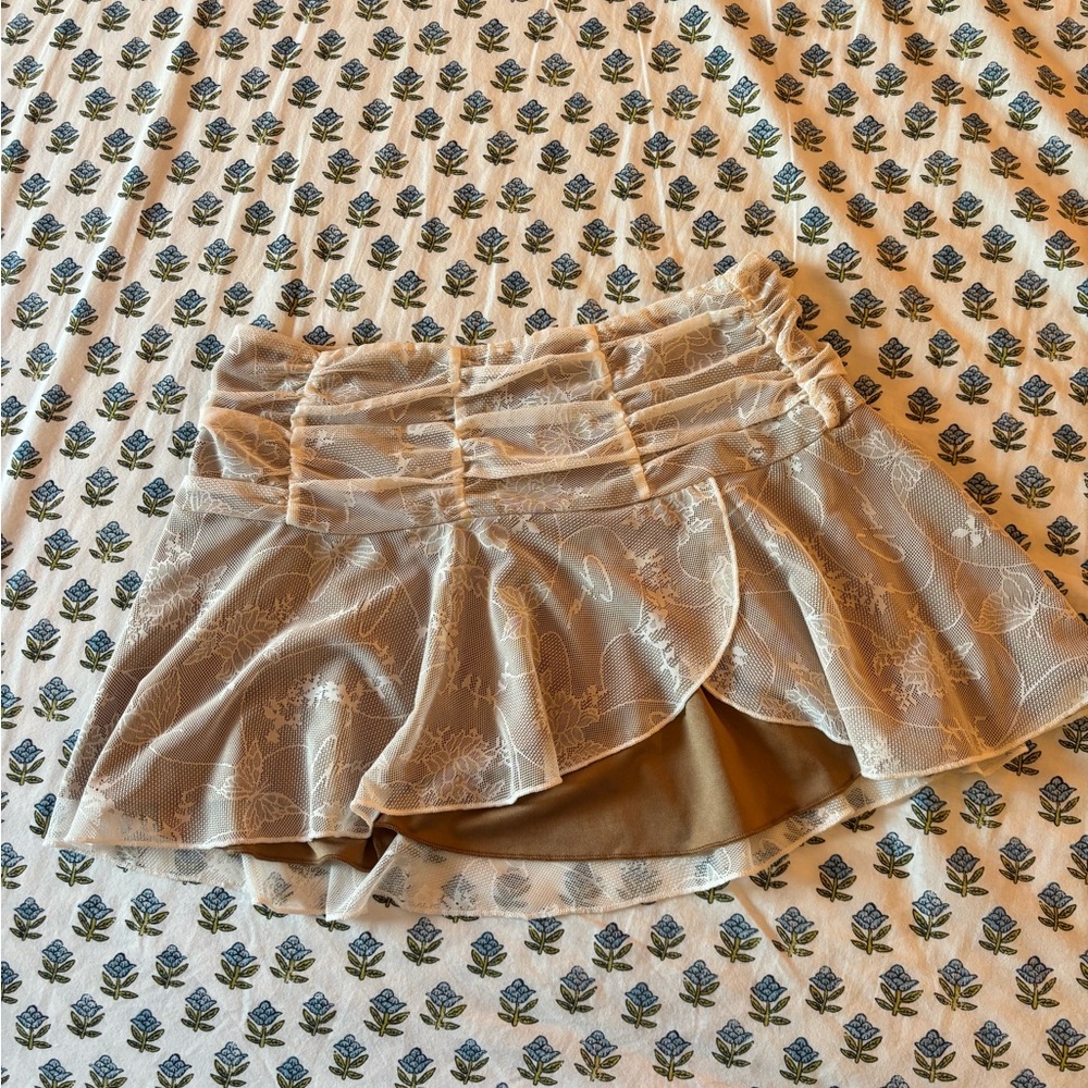 Layered Mini Skirt